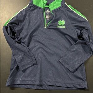 Colosseum Notre Dame Fighting Irish Quarter-Zip Sweatshirt